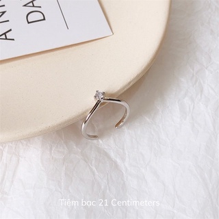 Nhẫn bạc Tina Nhẫn bạc Tiệm bạc 21Centimeters
