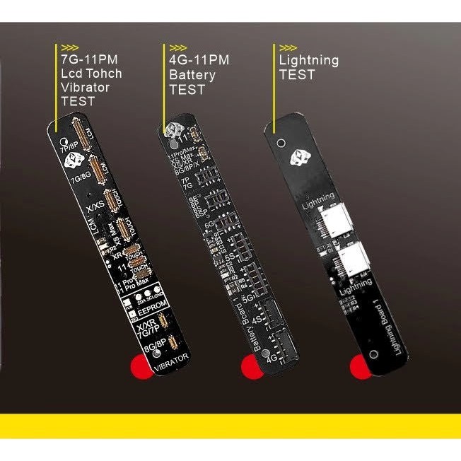 Bản mạch box W13 Pro V2 sửa chữa Pin và Màn hãng Oss team