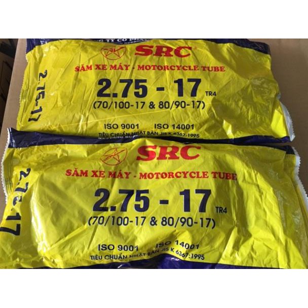 Săm Xe Máy Sao Vàng SRC Chính Hãng