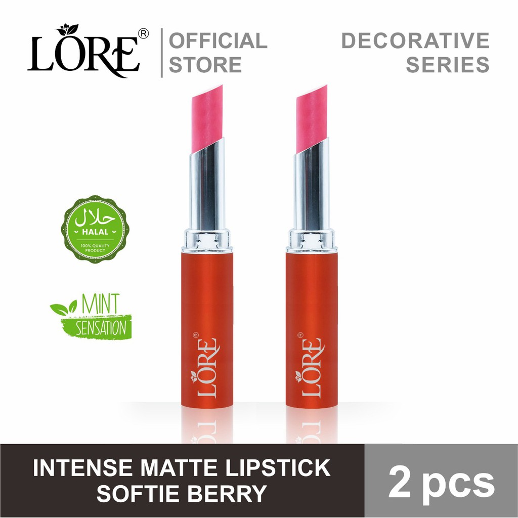 (hàng Mới Về) Set 2 Son Lì Lore Intense Mềm Mịn 2.5 Gr | BigBuy360 - bigbuy360.vn