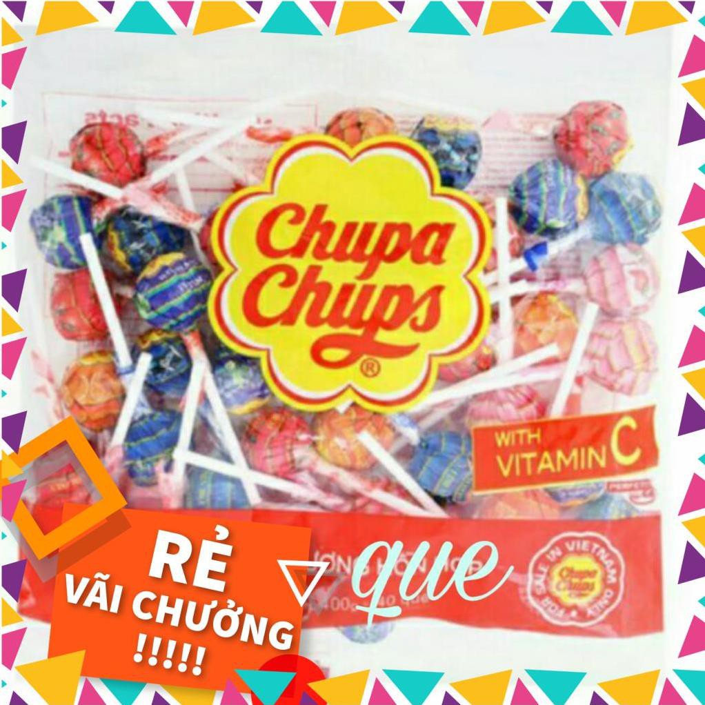 💖DATE MỚI💖 Kẹo mút Chupa Chups hương hỗn hợp 500g (50 que * 10g)