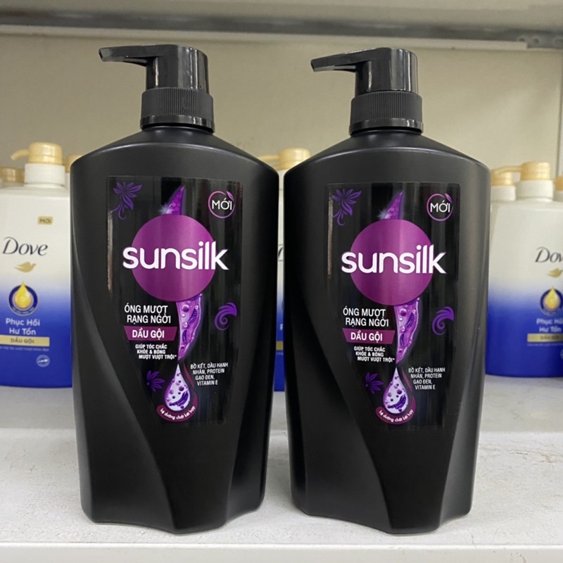 Dầu gội Sunsilk Bồ Kết óng mượt rạng ngời 900g