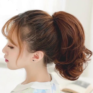 Tóc giả ngoặm xoăn ngắn M036 baby xinh xắn