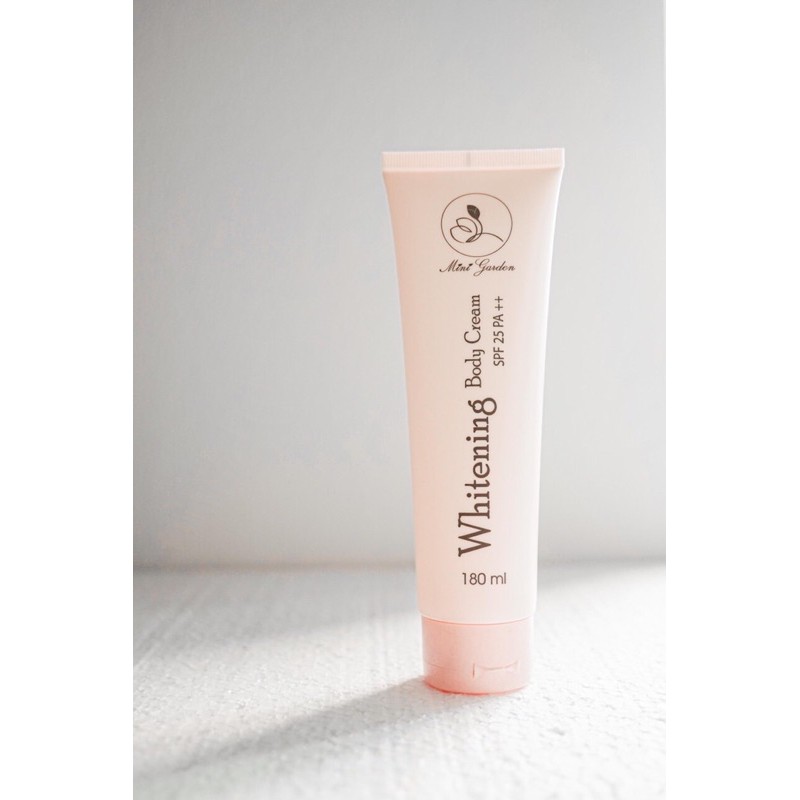 👍👍 Kem body men bia kem dưỡng da toàn thân Mini Garden whitening body cream SPF 25 PA ++ dưỡng trắng da