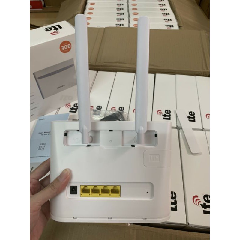 Bộ Phát Wifi 4G/3G LTE CPE B525 tốc độ 150M /4 Cổng Lan Hổ trợ 32 User