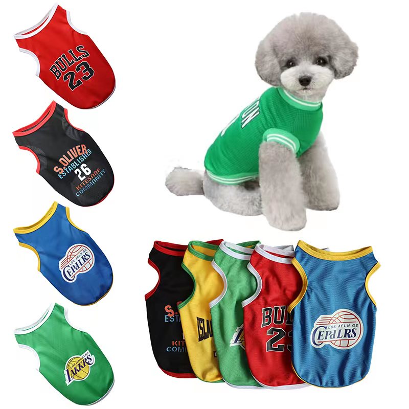 Áo Thun Ba Lỗ Thoáng Khí Thời Trang Mùa Hè Cho Chó Mèo