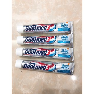 ( HÀNG CHUẨN ĐỨC)Kem Đánh Răng ODOL MED 3 ORIGINAL & EXTRA WHITE
