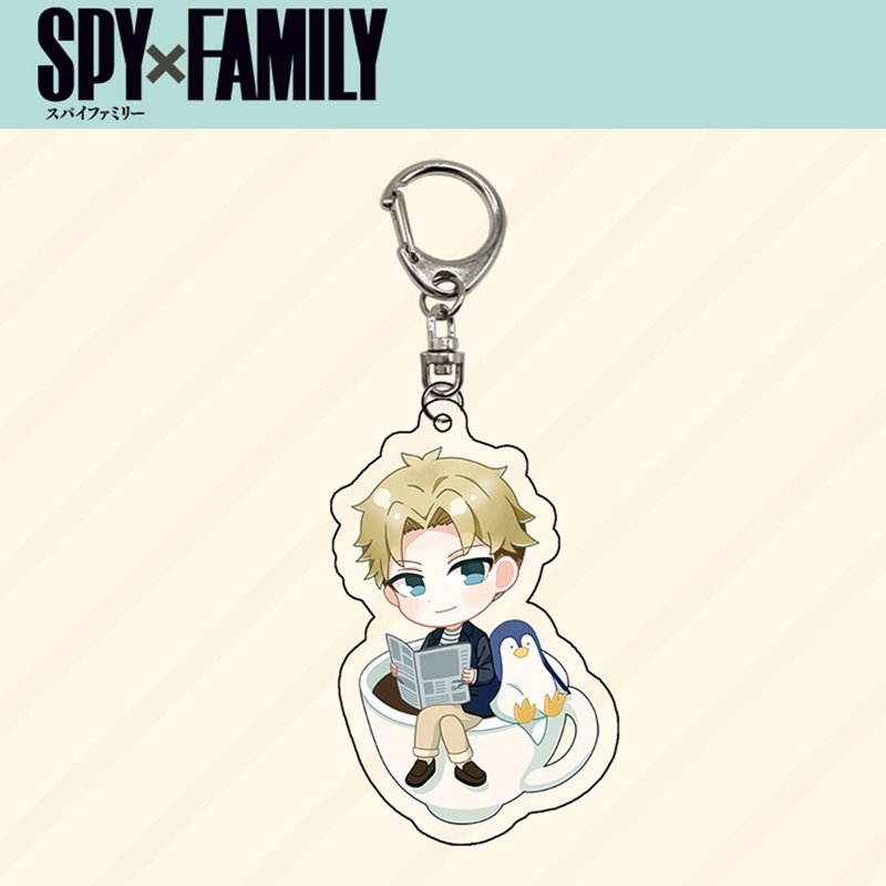 Móc Khóa Hình Nhân Vật Anime SPY×FAMILY Yor Loid Anya Yor