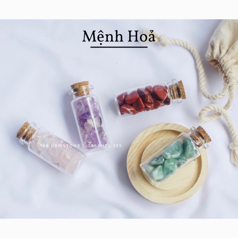 Hũ Đá Thanh Tẩy Tarot Mini Size Nhỏ