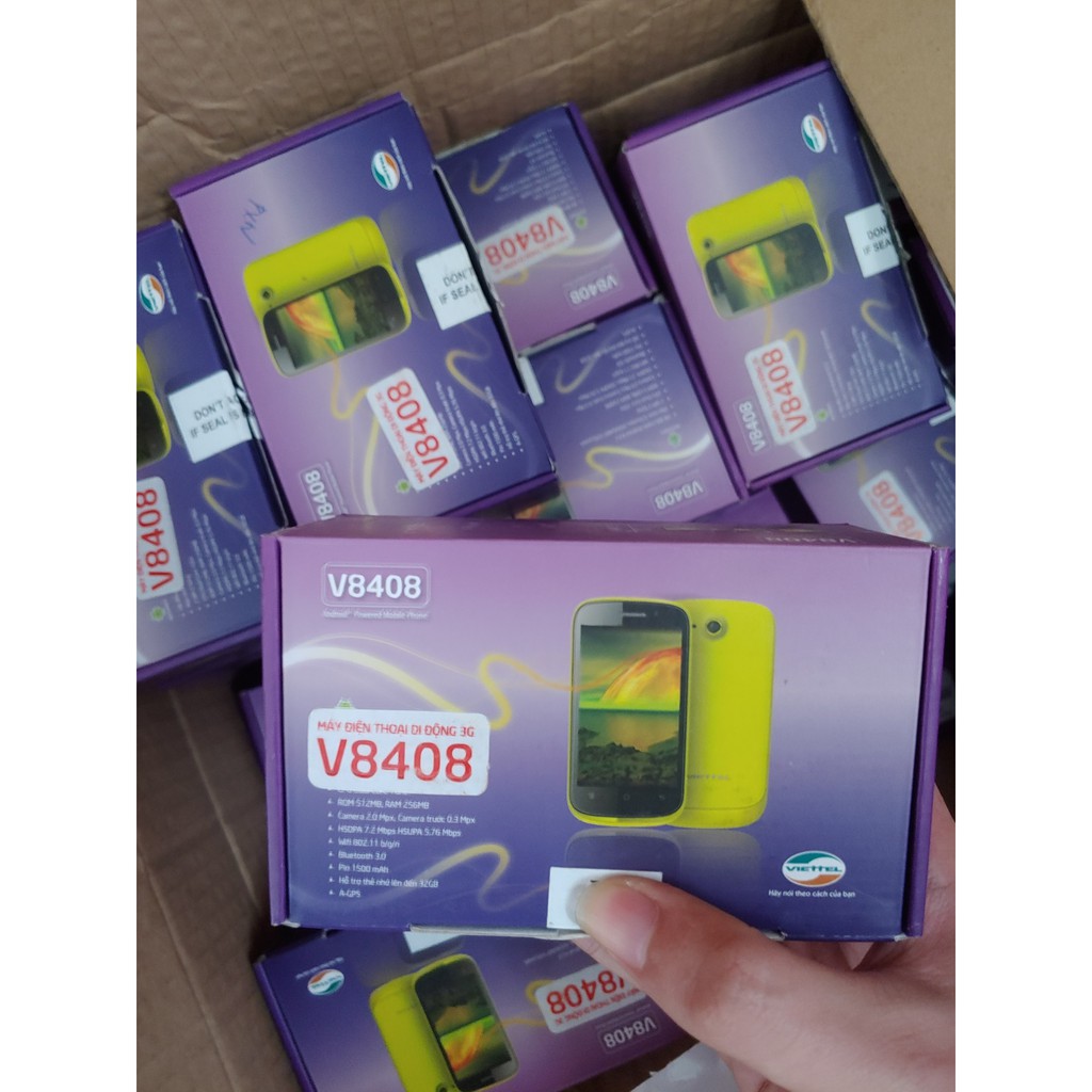 Điện thoại Viettel Smatphones V8408 Cảm ứng, 2 sim 2 sóng - Hỗ trợ 3G ,Wifi Mới NGUYÊN HỘP | BigBuy360 - bigbuy360.vn