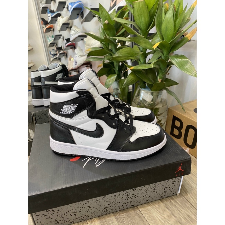 Giày 𝐉𝐨𝐫𝐝𝐚𝐧 𝐜ổ 𝐜𝐚𝐨 ⚡️𝐅𝐑𝐄𝐄 𝐒𝐇𝐈𝐏⚡️ Giày 𝐉𝐨𝐫𝐝𝐚𝐧 đỏ đen cổ cao nam nữ hàng cao cấp full box bill]