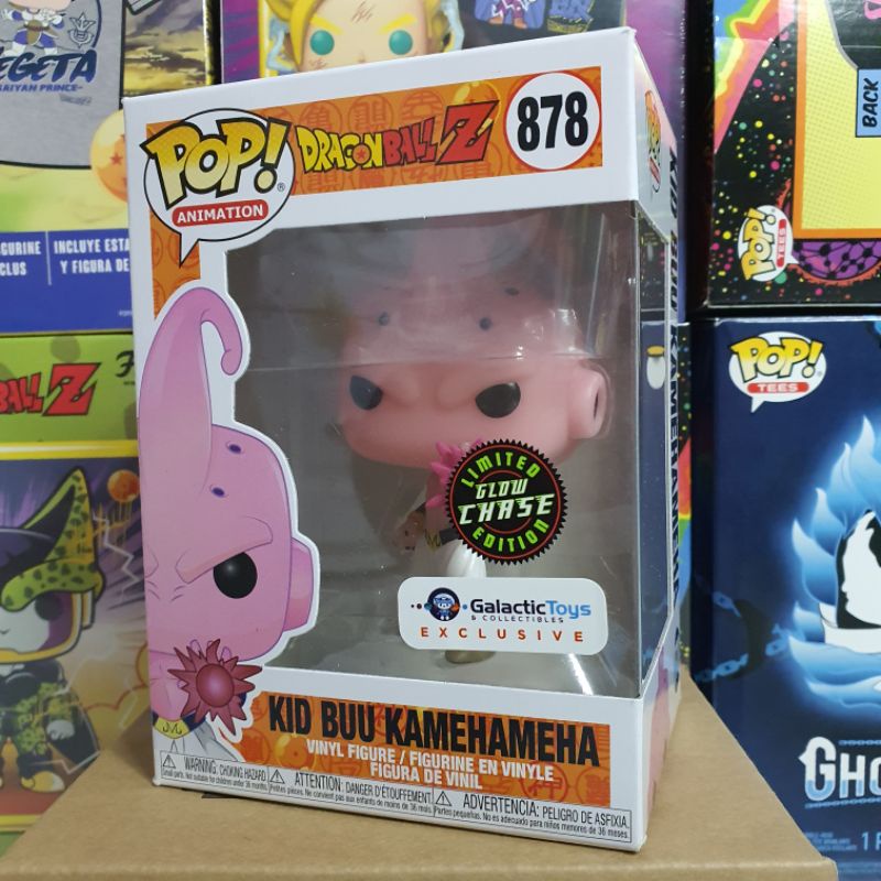 Đồ chơi mô hình funko pop 878 Kid Buu (Glow in the Dark) - Dragon Ball