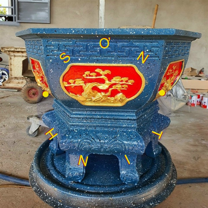 Sơn chậu Dolphin hệ nước màu đỏ 107 1 kg