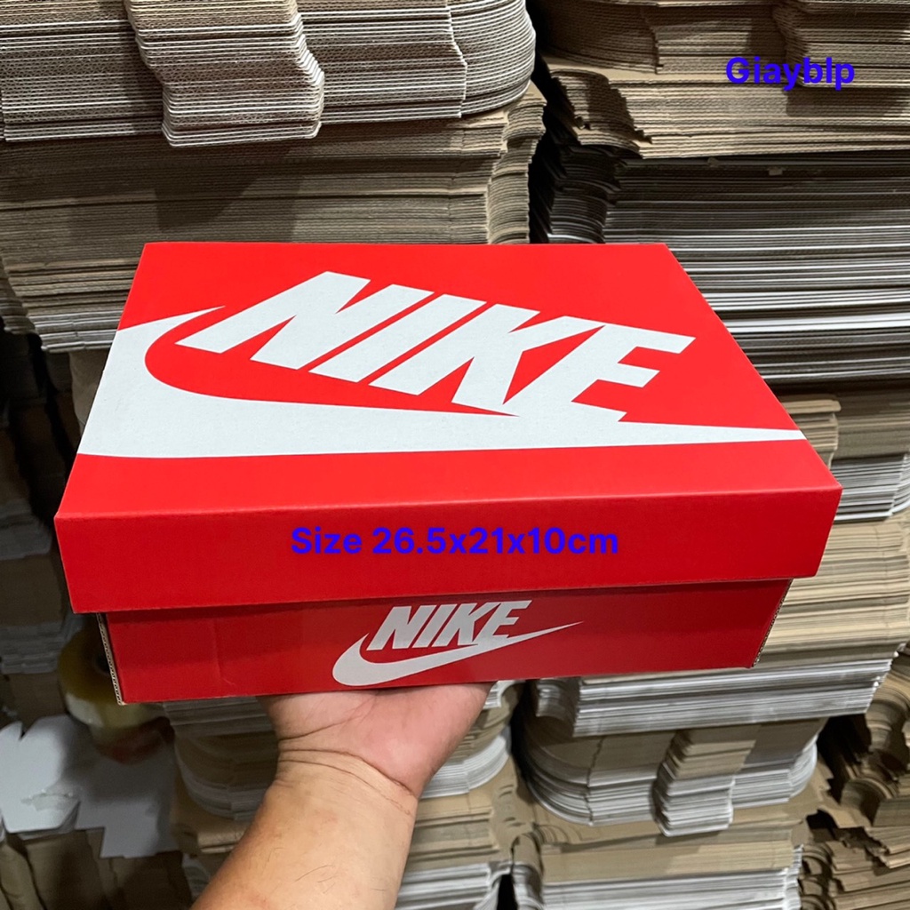 HỘP ĐỰNG GIÀY NIKE CHÍNH HÃNG MÀU ĐỎ