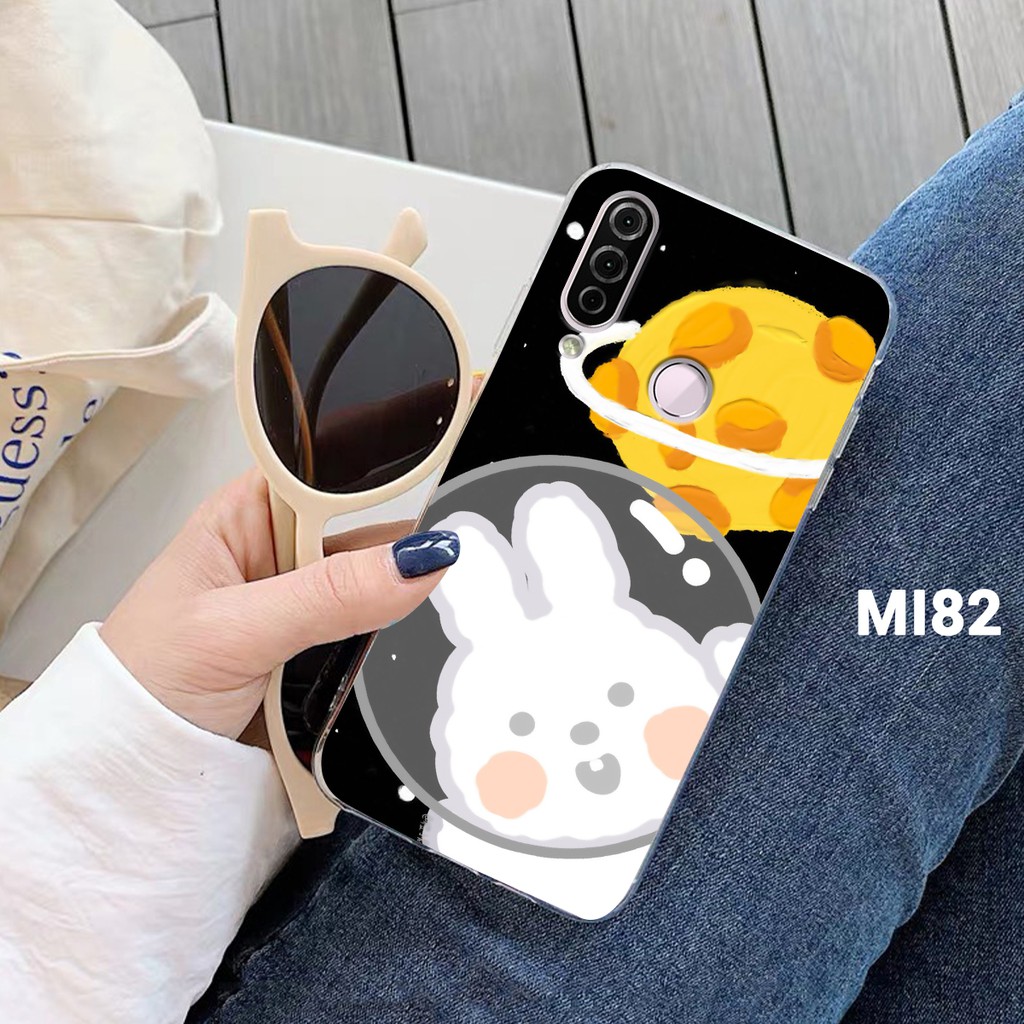 Ốp lưng VSmart Joy 3 dẻo trong in hình vũ trụ dễ thương