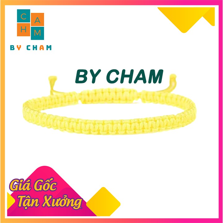 Vòng tay phong thủy handmade mệnh Thổ - Kim - Hỏa BY CHAM - VT01T