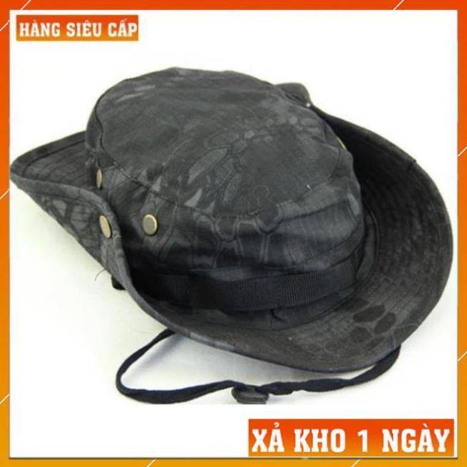 [FreeShip – Xả Kho 1 Ngày] Mũ Tai Bèo Lính Mỹ - Nón Tai Bèo Rằn Ri