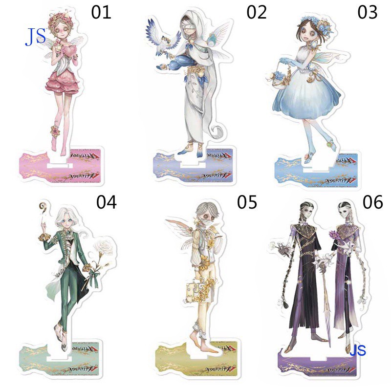 Mô Hình Nhân Vật Game Identity V 15cm Bằng Acrylic Đứng Để Trang Trí Bàn