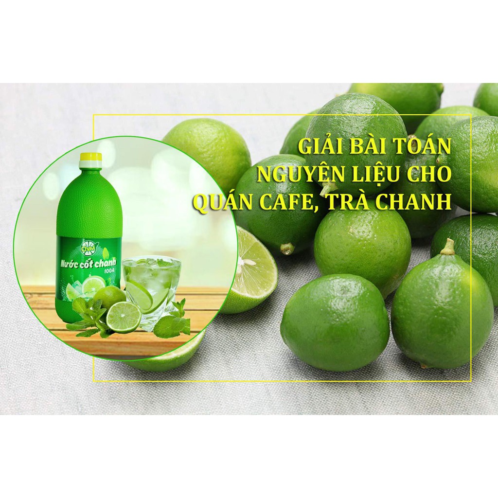 Nước Cốt Chanh Chavi - 1Lít -