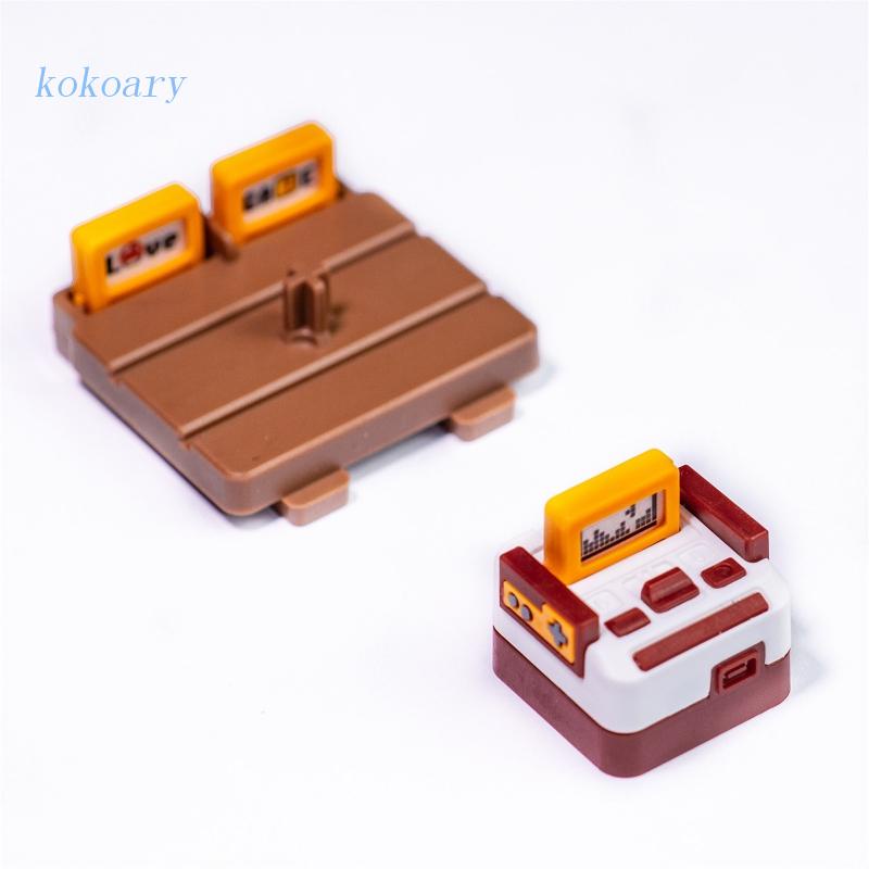 Bộ Phím Bấm Bằng Nhựa Kiểu Dáng Cổ Điển Cho Máy Chơi Game Famicom