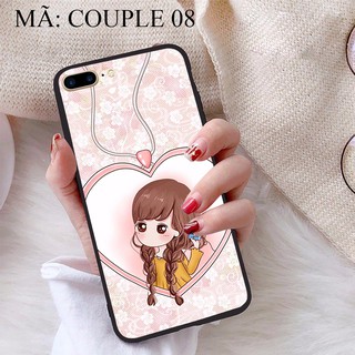 Ốp lưng iPhone 7 Plus viền dẻo TPU BST Ốp cặp