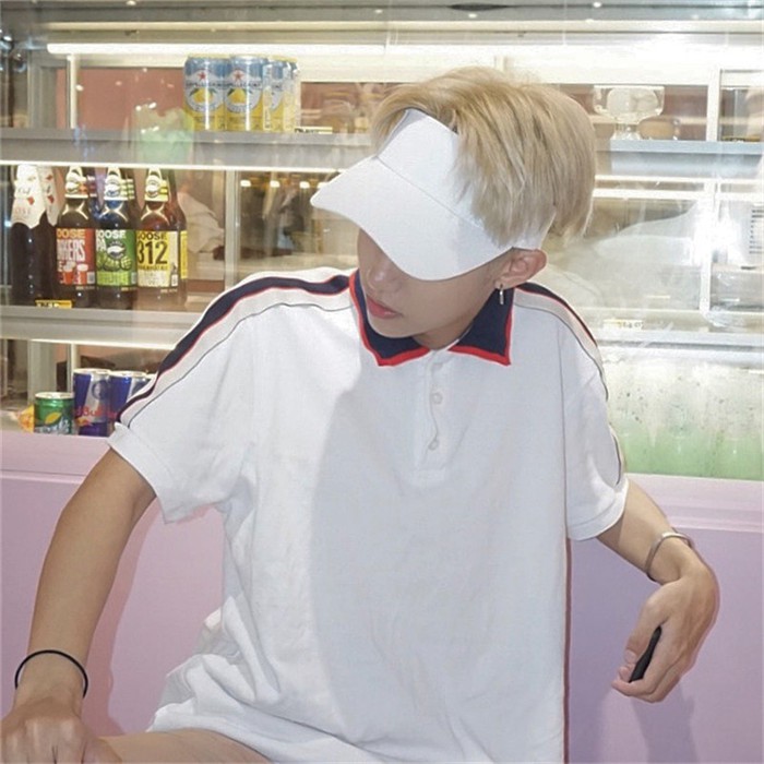 Mũ Lưỡi Trai Không Chóp Phong Cách Hàn Quốc Thời Trang Cho Nam Và Nữ