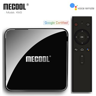 Android TiviBox Mecool KM3 – Android Box Ram 4GB – Rom ATV