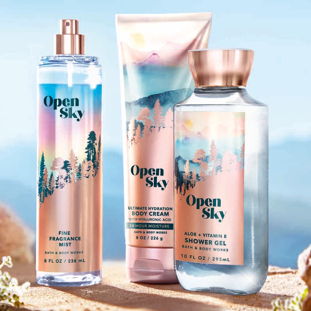 Sữa tắm hương nước hoa BBW OPEN SKY
