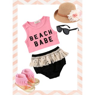 Croptop Beach Babe