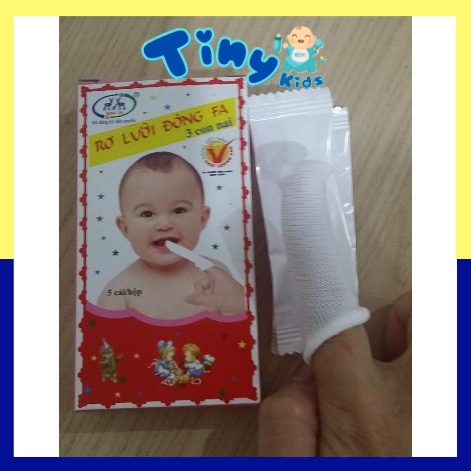 Rơ Lưỡi Đông Fa Cho Bé, tưa lưỡi vệ sinh cho bé - Tiny Kids