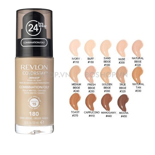 Kem nền Revlon Colorstay 24h cho da dầu, da khô