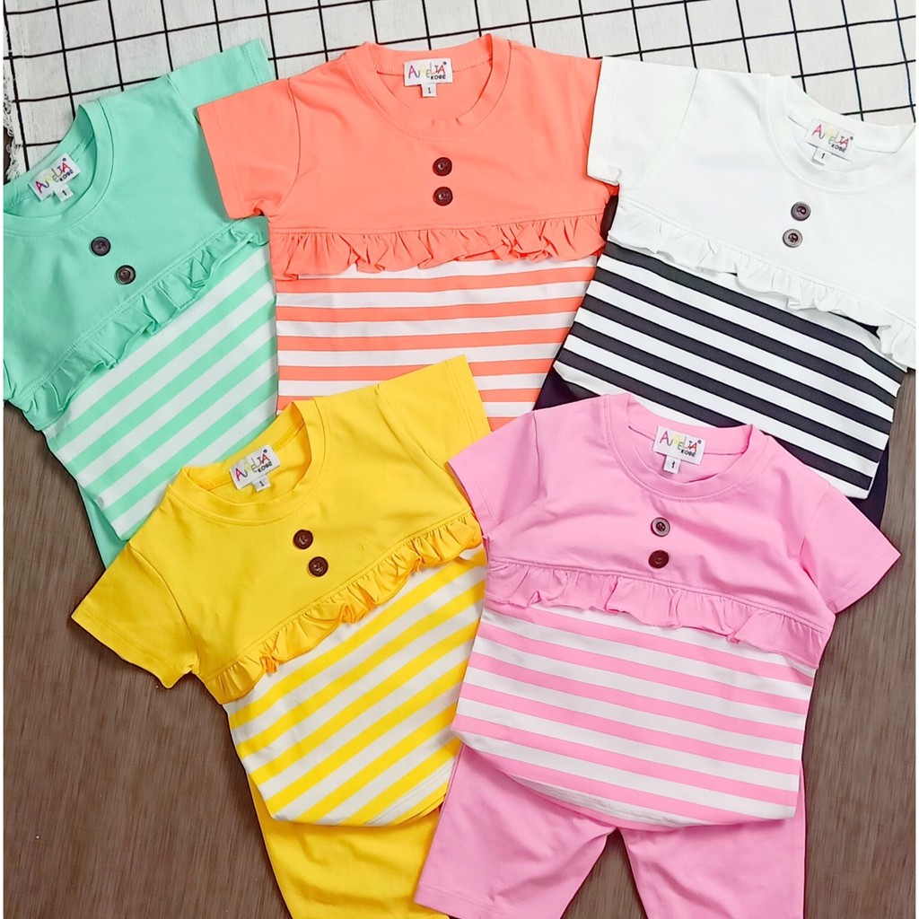 Bộ ngắn cho bé gái