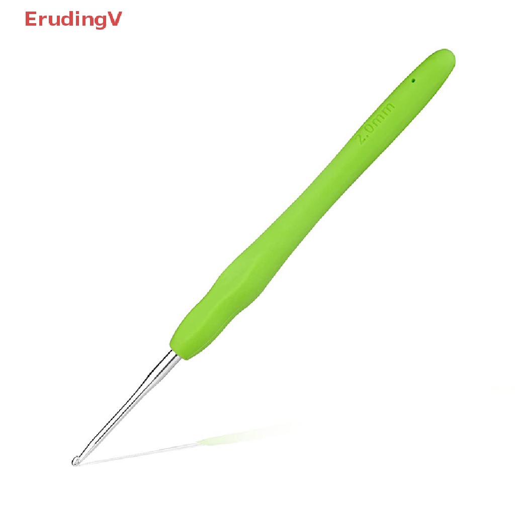 1 Cây Móc Len Tay Cầm Cao Su Mềm 2.0-6.0Mm