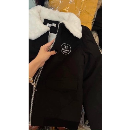 Áo Khoác Phao Trần Trám Lót Lông | BigBuy360 - bigbuy360.vn