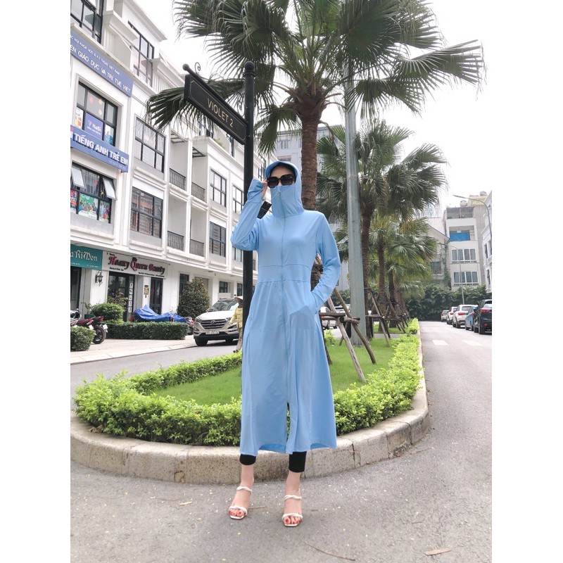 Min's Shoes - Áo Chống Nắng Dáng Dài Hai Lớp Áo 334 | WebRaoVat - webraovat.net.vn