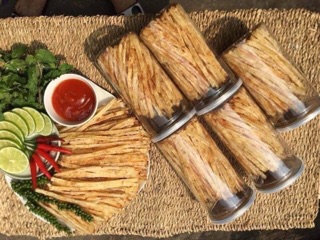 Khô Cá Thiều tẩm gia vị cắt sợi que