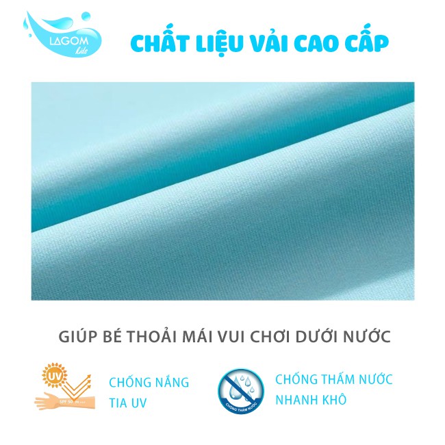 Đồ Bơi Cho Bé Trai [7 - 30kg] Mũ Chống Nắng| Bộ Bơi Bé Trai Liền Thân Hình Khủng Long Dễ Thương