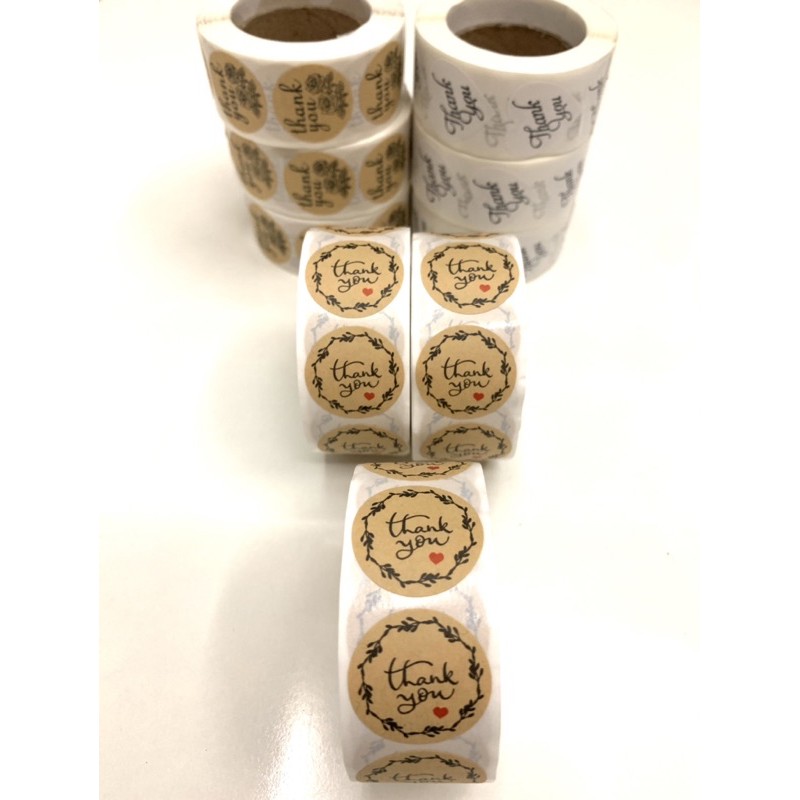 Cuộn 500 Miếng Dán Thank You