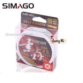 Cước fluorocarbon simago 50m