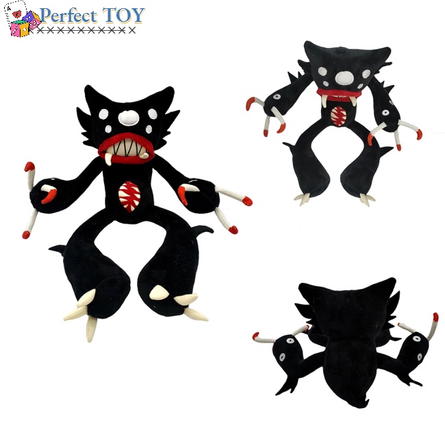 Búp bê thú nhồi bông hình nhân vật Huggy Wuggy hoạt hình vải lông ngắn mềm mại làm quà tặng cho bé