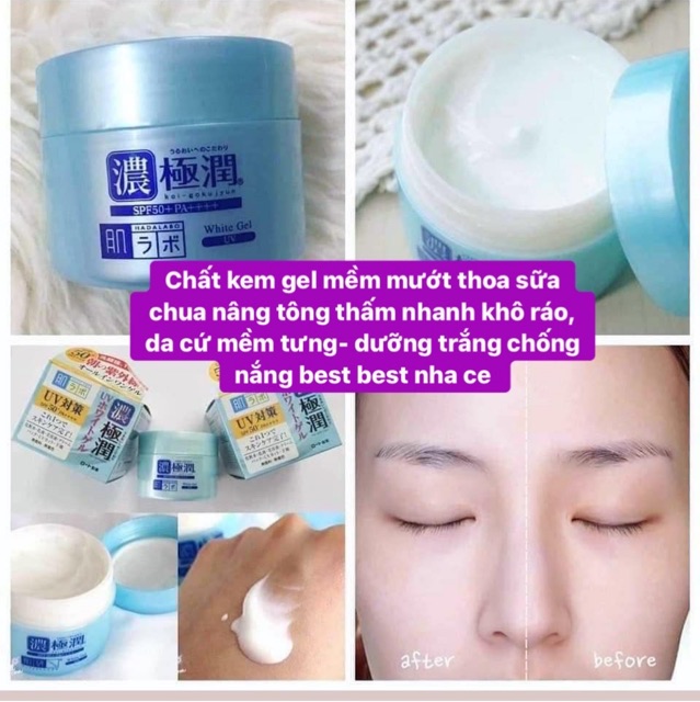 Kem dưỡng chống nắng HADALABO UV 7in1 Nhật Bản 90g