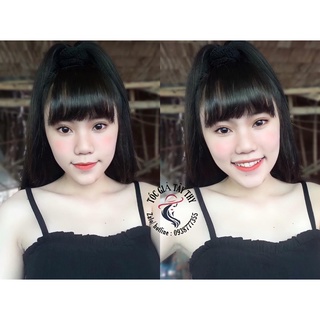 Mái thưa tóc thật may tay