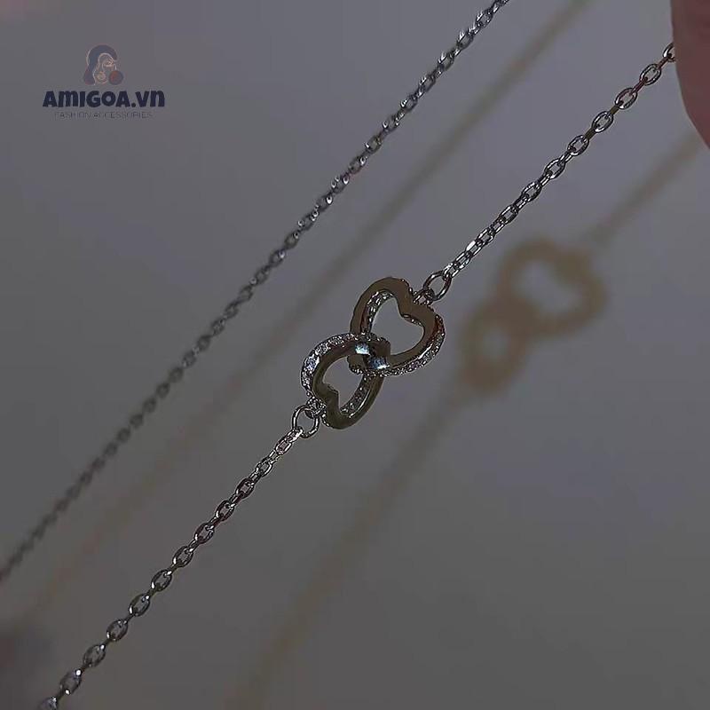 ✨✨Vòng cổ Mặt Hình Trái Tim Phong Cách Tối Giản Cho Nữ