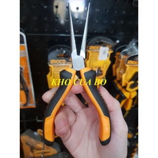 Kềm gắp mũi kim mini 4.5"/115mm ingco hmnnp08115 - hmnnp08115