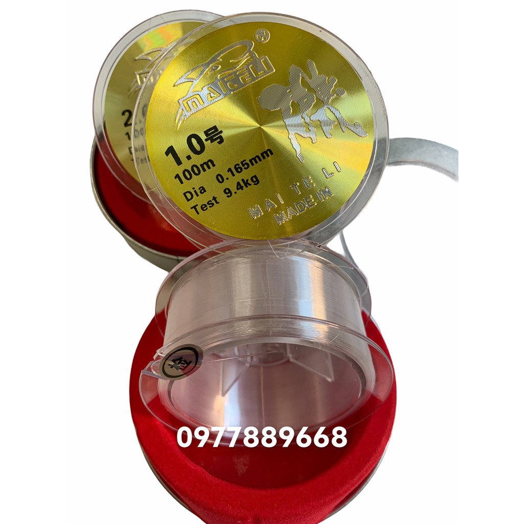 Cước hộp sắt chính hãng 100m