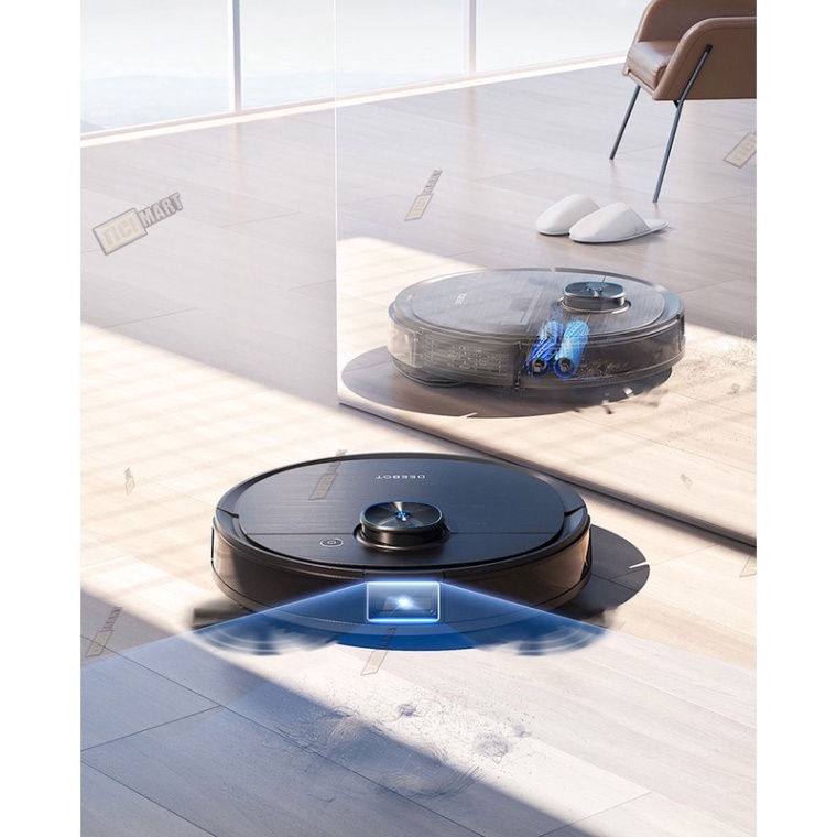 Robot hút bụi lau nhà Ecovacs Deebot OZMO T9 Aivi  2022 hàng mới 100% nguyên seal