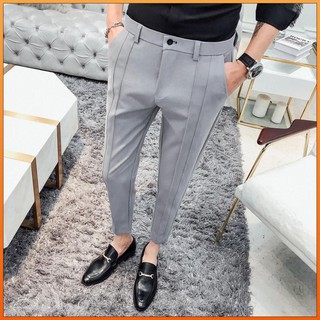 [HÀNG ĐẸP]Quần tây - Quần âu nam cao cấp - Dáng côn trẻ trung, chất vải mềm mịn, dầy dặn, không xù, không nhăn