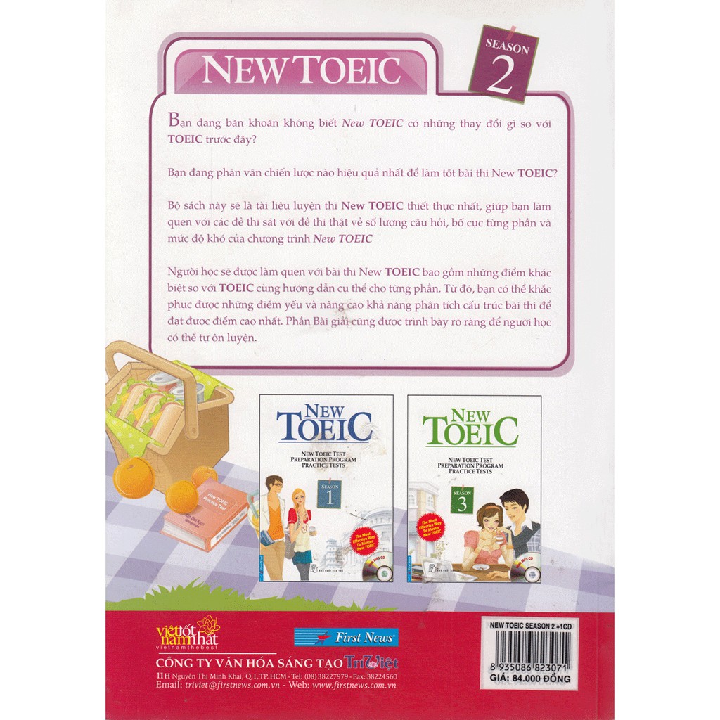 Sách - New Toeic - Season 2 (kèm 1Mp3 CD)