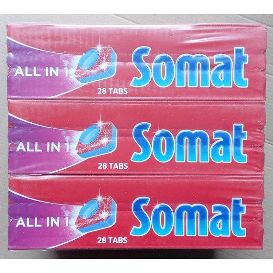 Viên rửa chén somat  chuyên biệt dùng cho máy rửa chén Đức, Tây ban nha, Nhật