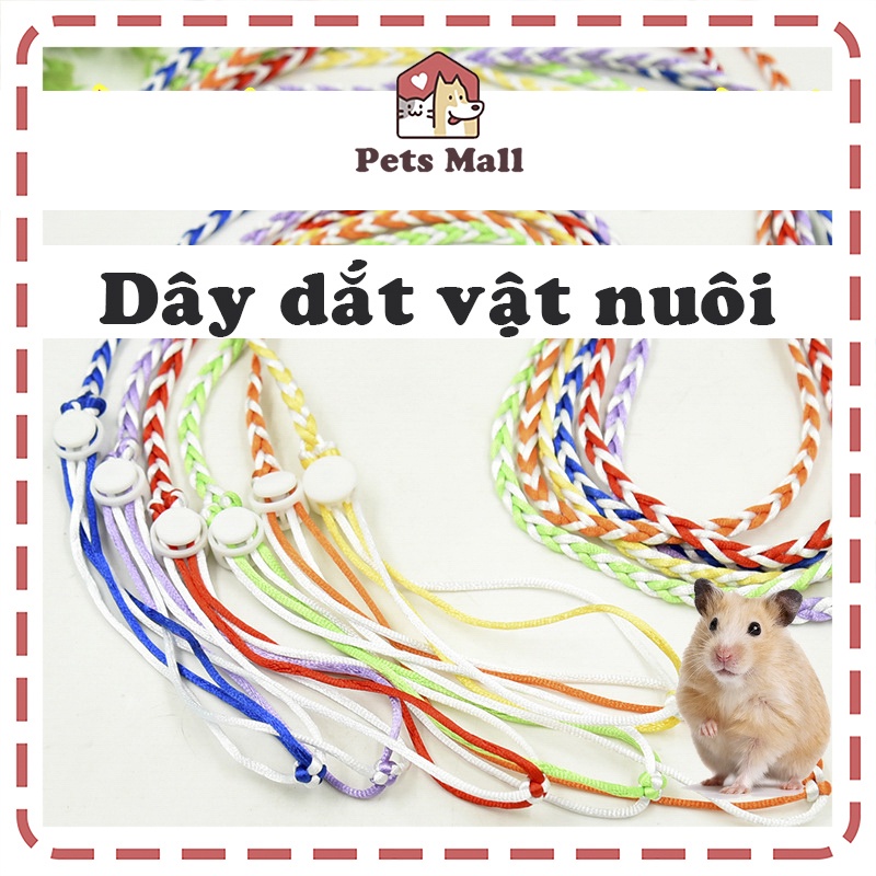 Dây dắt hamster, nhím, bọ, chuột lang, mèo, chó nhỏ